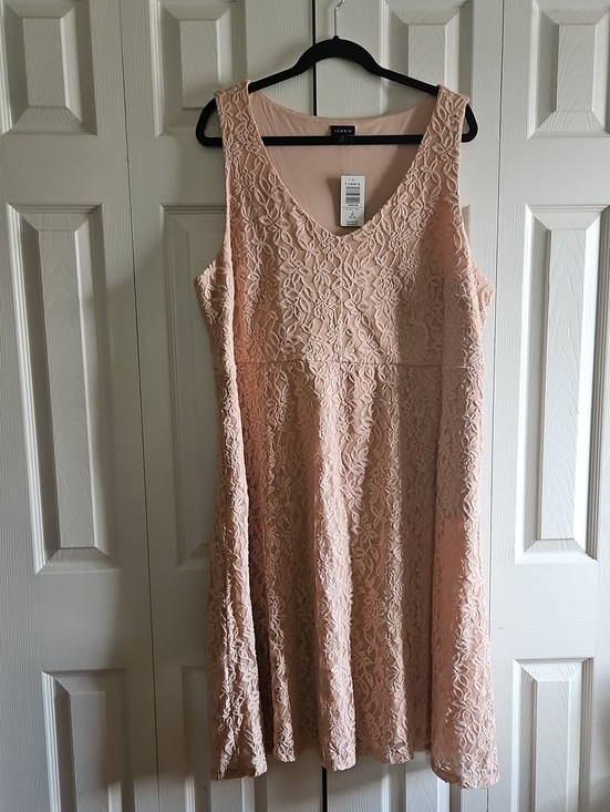 torrid Dresses & Skirts - SALE! NWT Torrid Dusty Rose Lace V-Neck Midi Dress